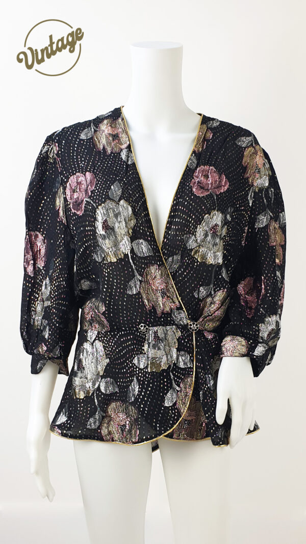 Cardigan a fiori