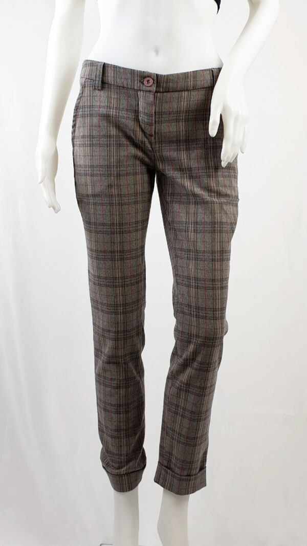 Pantaloni a quadri
