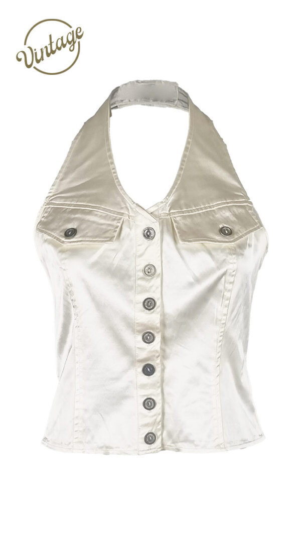Gilet satin