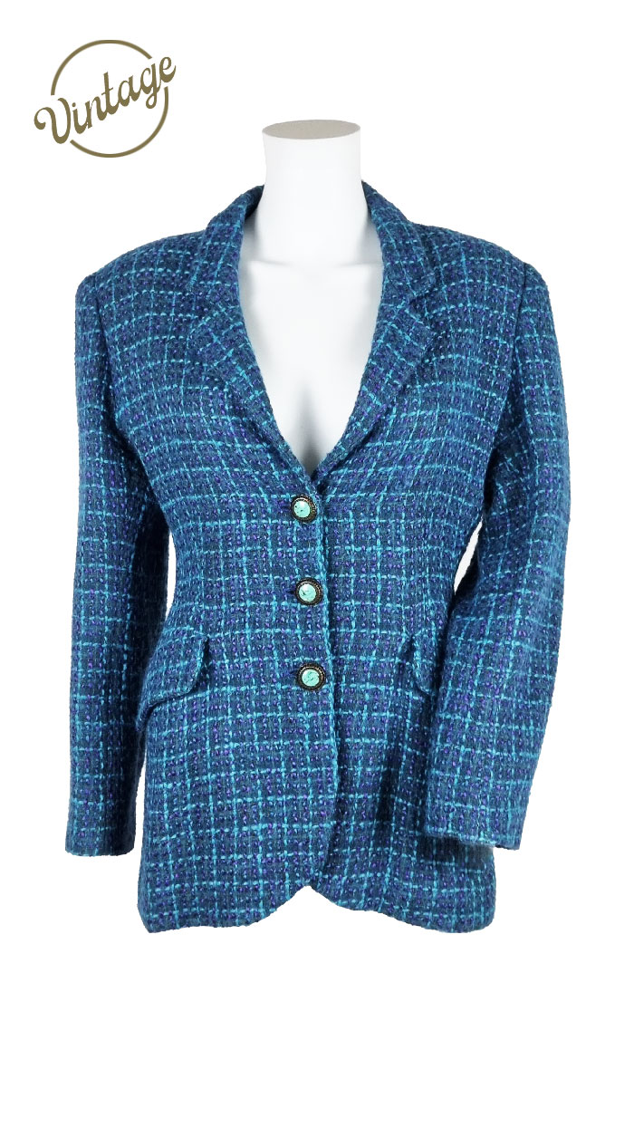 blazer-quadri-tweed-vintage